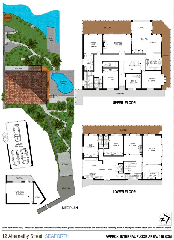 Floorplan of Homely house listing, 12 Abernethy Street, Seaforth NSW 2092