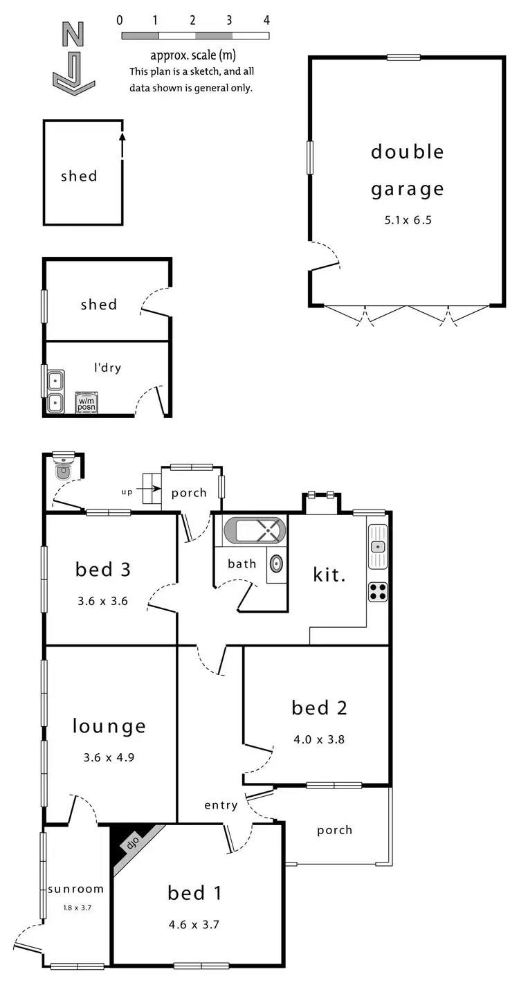 Floorplan of Homely house listing, 2 Haig Street, Ringwood VIC 3134