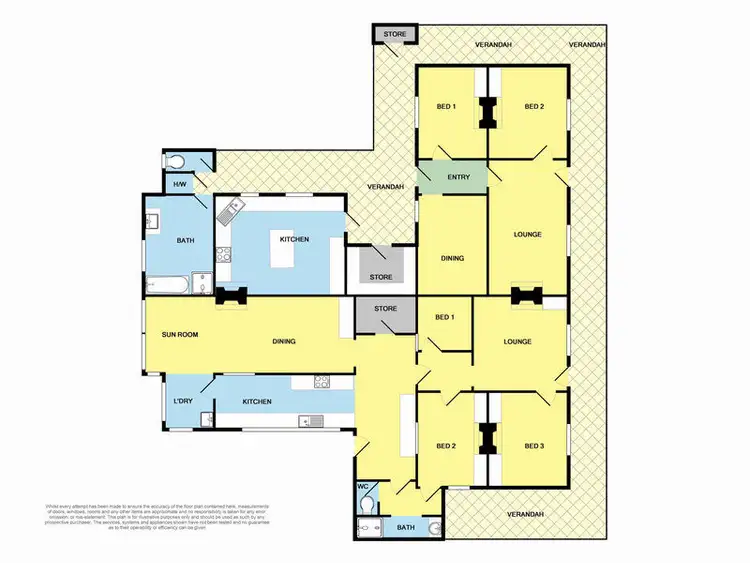 Floorplan of Homely house listing, 9 - 11 Federal Street, Aireys Inlet VIC 3231