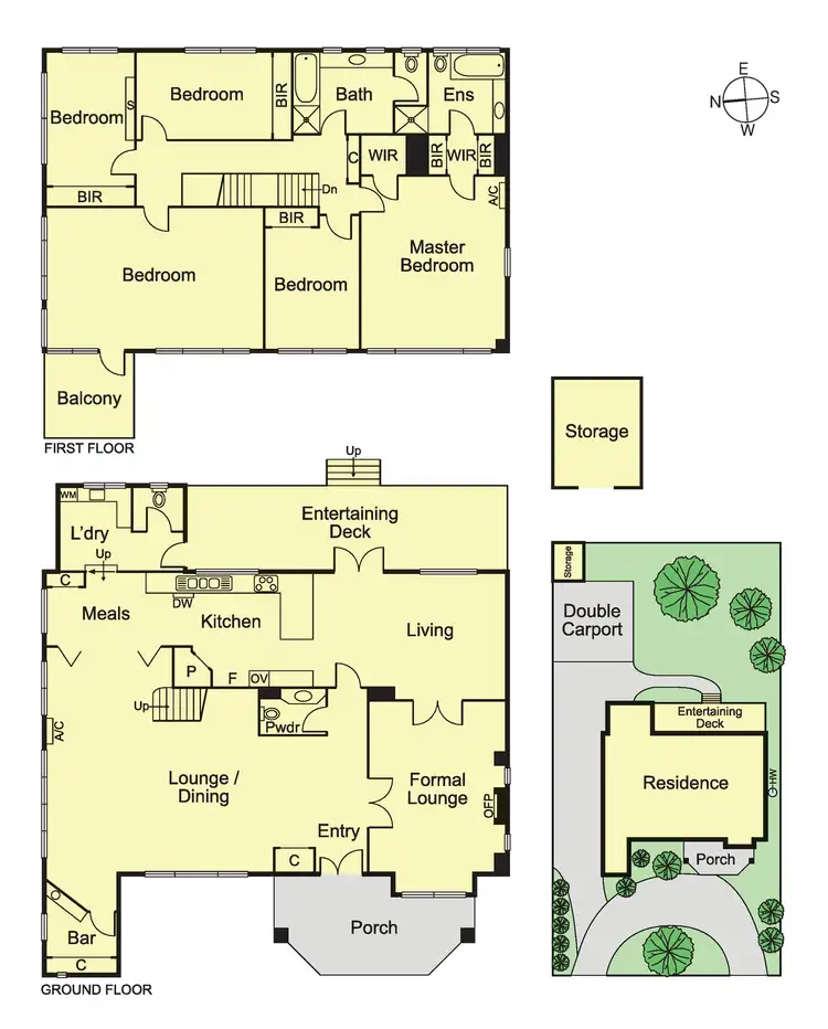 Floorplan of Homely house listing, 1 David Street, St Kilda East VIC 3183