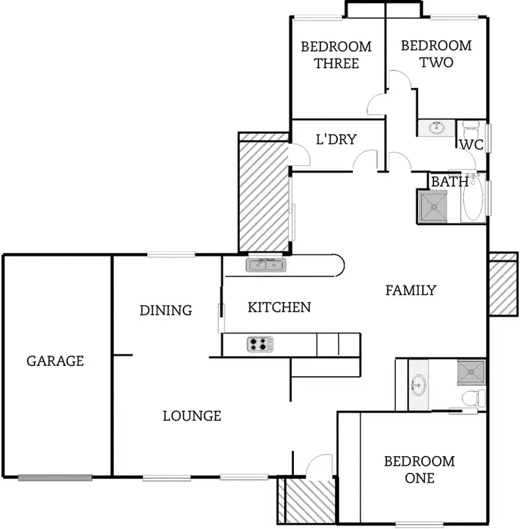 Floorplan of Homely house listing, 7 Rapke Place, Chisholm ACT 2905