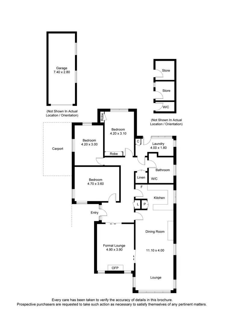 Floorplan of Homely house listing, 37 Gregory Street, Soldiers Hill VIC 3350