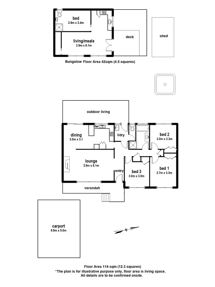 Floorplan of Homely house listing, 32 Dean Crescent, Launching Place VIC 3139