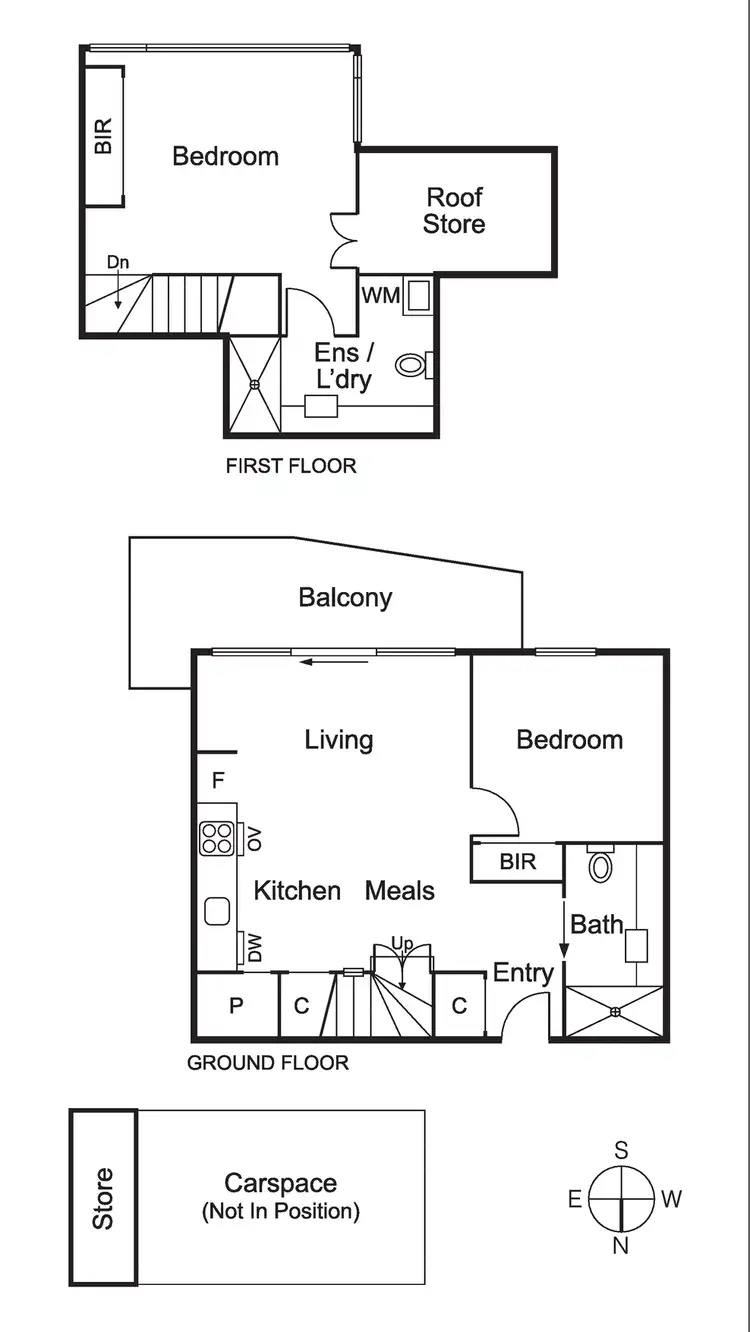 Floorplan of Homely apartment listing, 8/45 Nelson Street, Balaclava VIC 3183