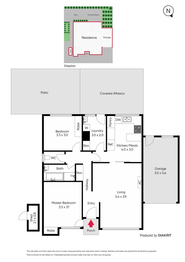 Floorplan of Homely unit listing, 8/6 Nursery Avenue, Frankston VIC 3199