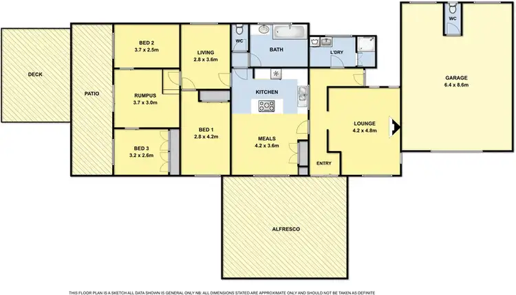 Floorplan of Homely house listing, 34 Noble Street, Anglesea VIC 3230