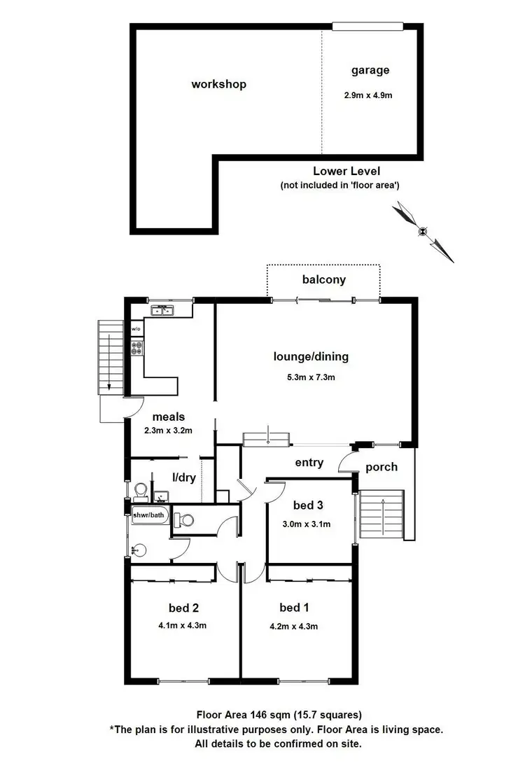 Floorplan of Homely house listing, 24 Belgrave Ferny Creek Road, Ferny Creek VIC 3786