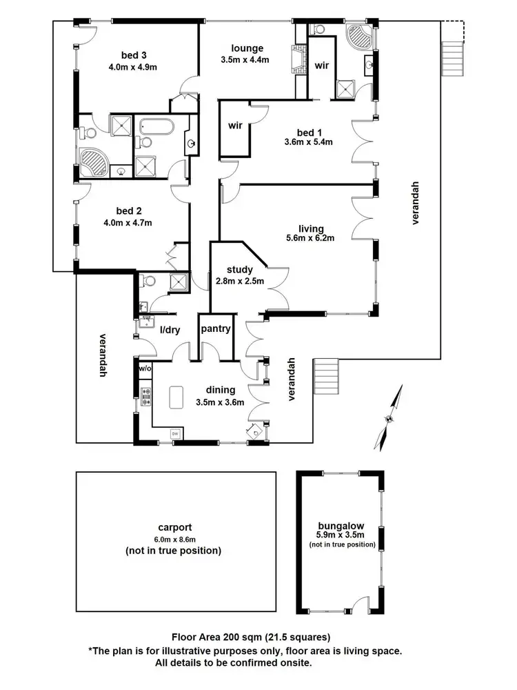 Floorplan of Homely house listing, Address available on request