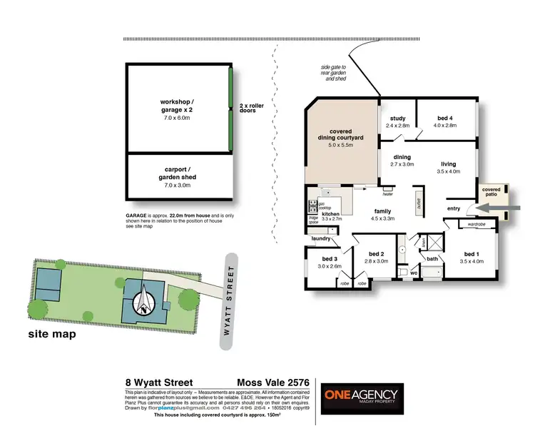 Floorplan of Homely house listing, 8 Wyatt Street, Moss Vale NSW 2577