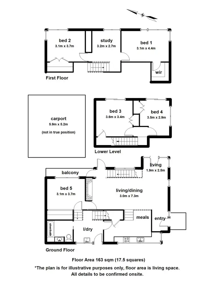 Floorplan of Homely house listing, 9 Price Road, Kalorama VIC 3766