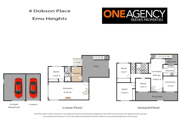 Floorplan of Homely house listing, 4 Dobson Place, Emu Heights NSW 2750