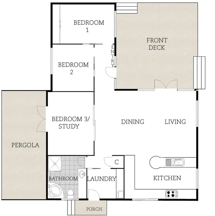 Floorplan of Homely house listing, 24 Edkins Street, Downer ACT 2602