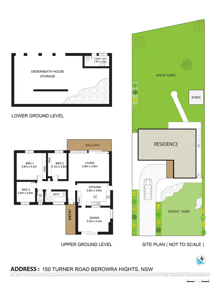 Floorplan of Homely house listing, 150 Turner Road, Berowra Heights NSW 2082