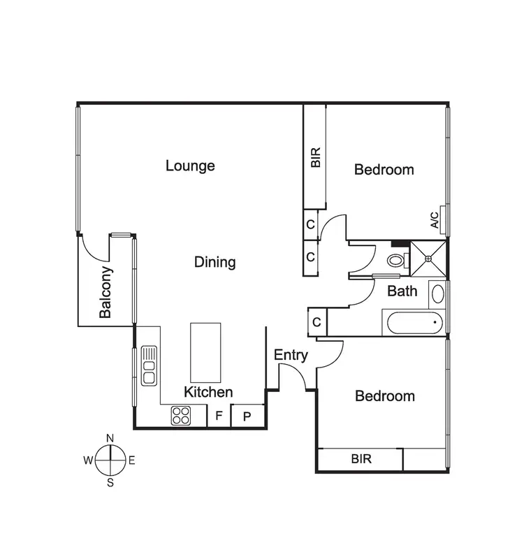 Floorplan of Homely apartment listing, 8/37 Victoria Street, Elsternwick VIC 3185