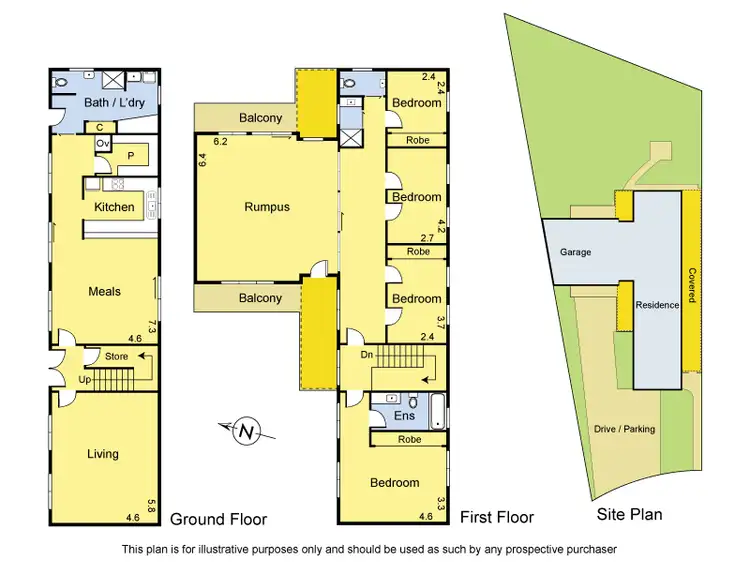 Floorplan of Homely house listing, 10 Dendaryl Drive, Bundoora VIC 3083