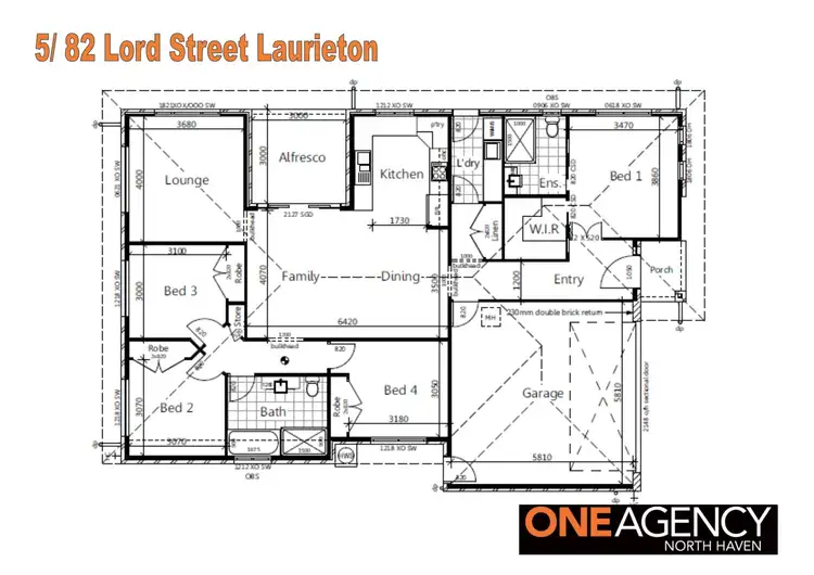 Floorplan of Homely house listing, Lot 5, 82 Lord Street, Laurieton NSW 2443