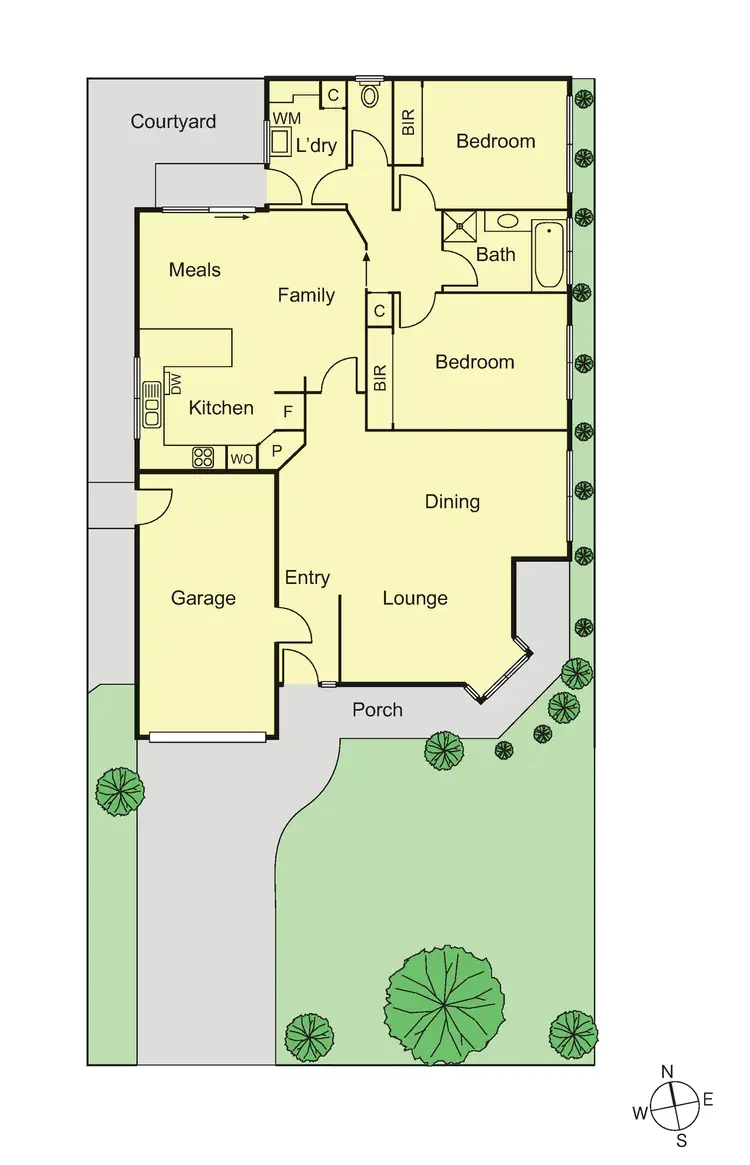 Floorplan of Homely house listing, 1/1 Atkinson Street, Bentleigh VIC 3204