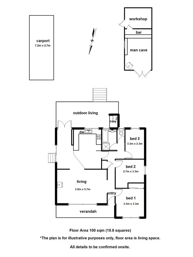 Floorplan of Homely house listing, 14 Patricia Street, Millgrove VIC 3799