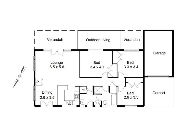 Floorplan of Homely house listing, 20 Waterloo Avenue, Warburton VIC 3799