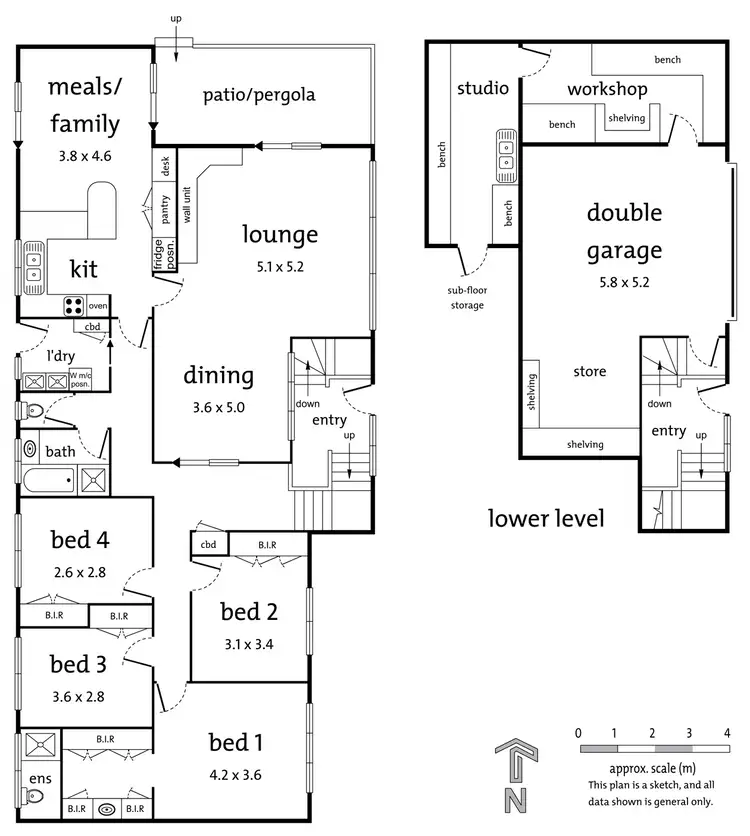 Floorplan of Homely house listing, 9 Hearthside Court, Ringwood VIC 3134