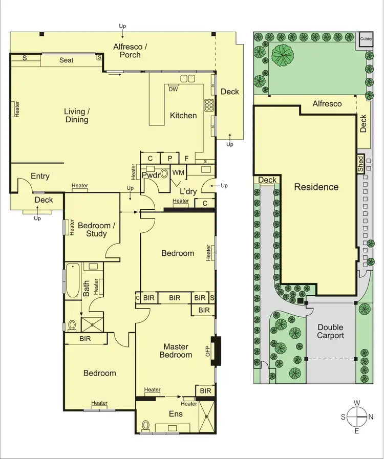 Floorplan of Homely house listing, 25 Attley Grove, St Kilda East VIC 3183