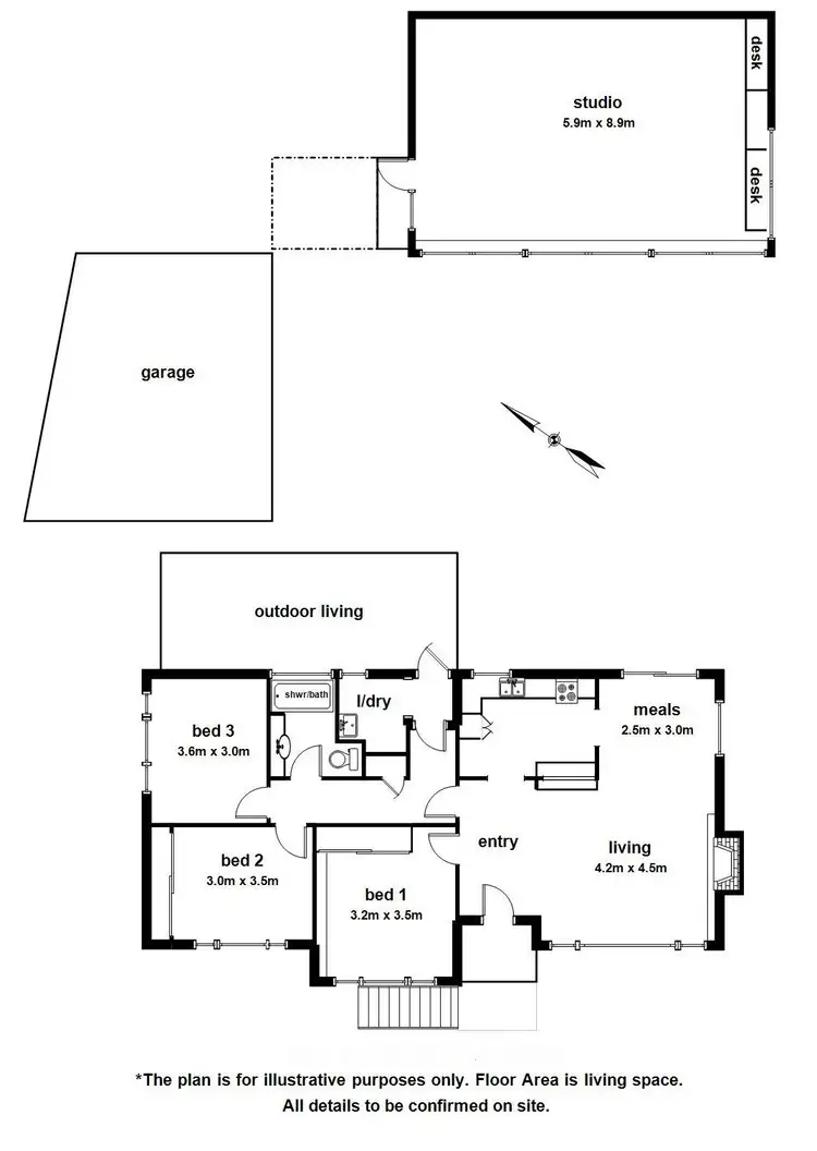 Floorplan of Homely house listing, 1 Lincoln Road, Warburton VIC 3799