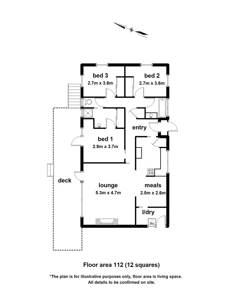 Floorplan of Homely house listing, 9 Birdwood Avenue, Upwey VIC 3158