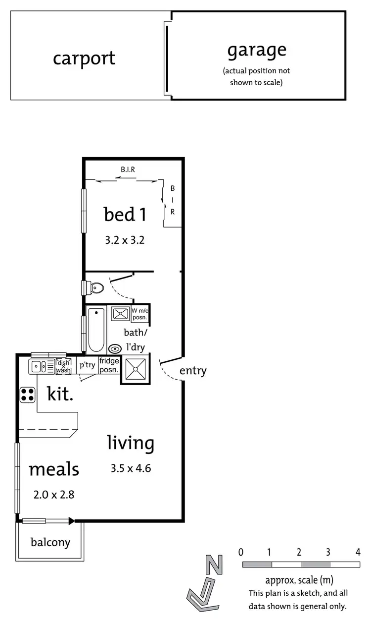 Floorplan of Homely unit listing, 6/10 Firth Street, Doncaster VIC 3108
