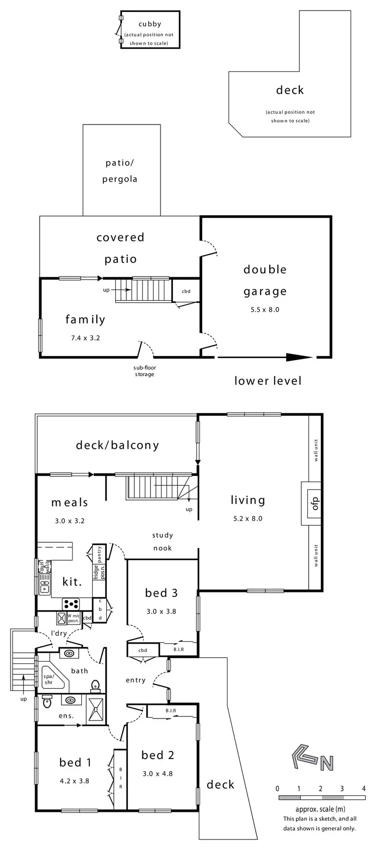 Floorplan of Homely house listing, 7 Morinda Street, Ringwood East VIC 3135