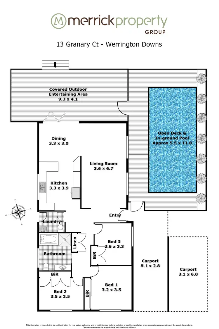 Floorplan of Homely house listing, 13 Granary Court, Werrington Downs NSW 2747