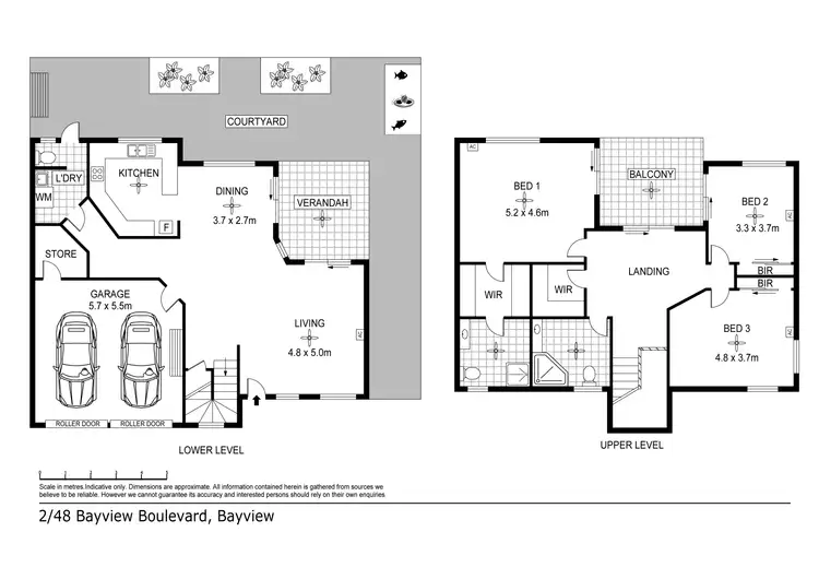 Floorplan of Homely townhouse listing, 2/48 Bayview Boulevard, Bayview NT 820