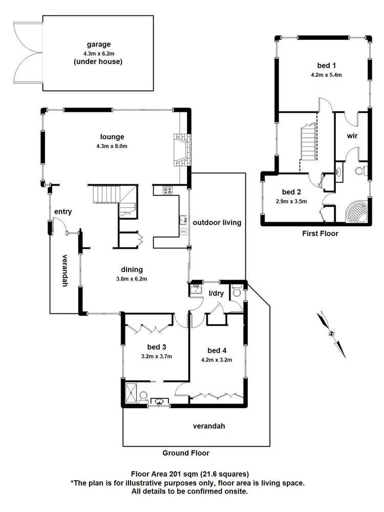 Floorplan of Homely house listing, 142 Ridge Road, Mount Dandenong VIC 3767