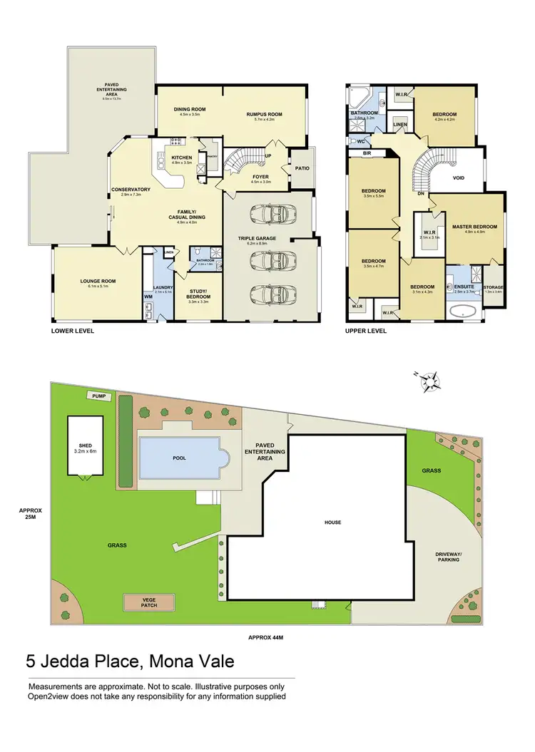 Floorplan of Homely house listing, 5 Jedda Place, Mona Vale NSW 2103