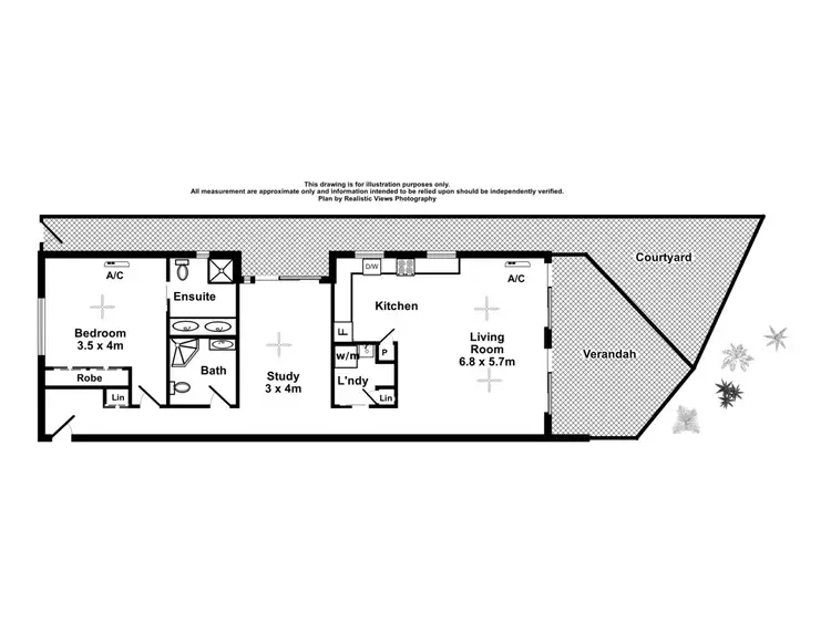 Floorplan of Homely unit listing, 3/65 Aralia Street, Nightcliff NT 810