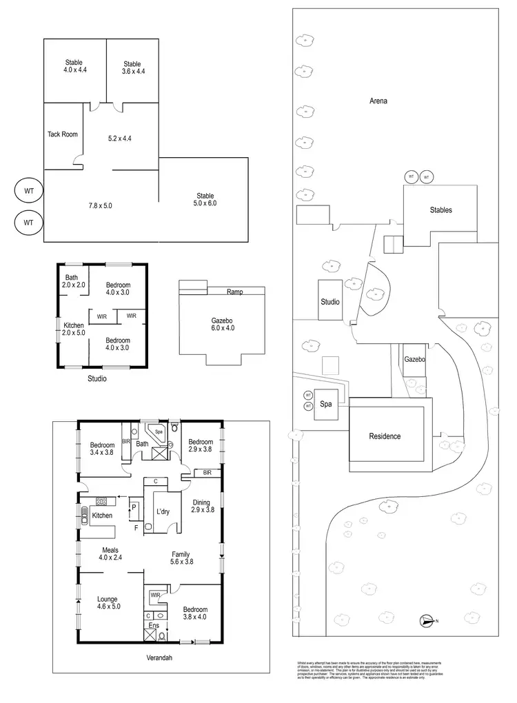 Floorplan of Homely house listing, 361 Seventh Avenue, Eden Park VIC 3757