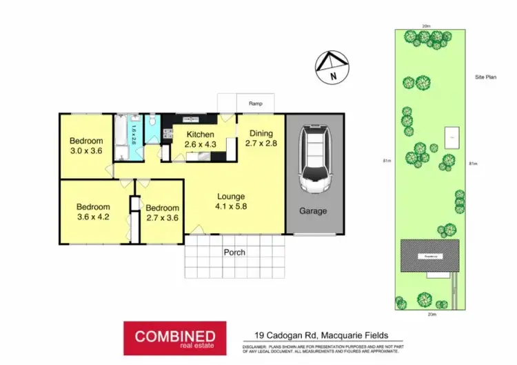 Floorplan of Homely house listing, 19 Cadogan Road, Macquarie Fields NSW 2564