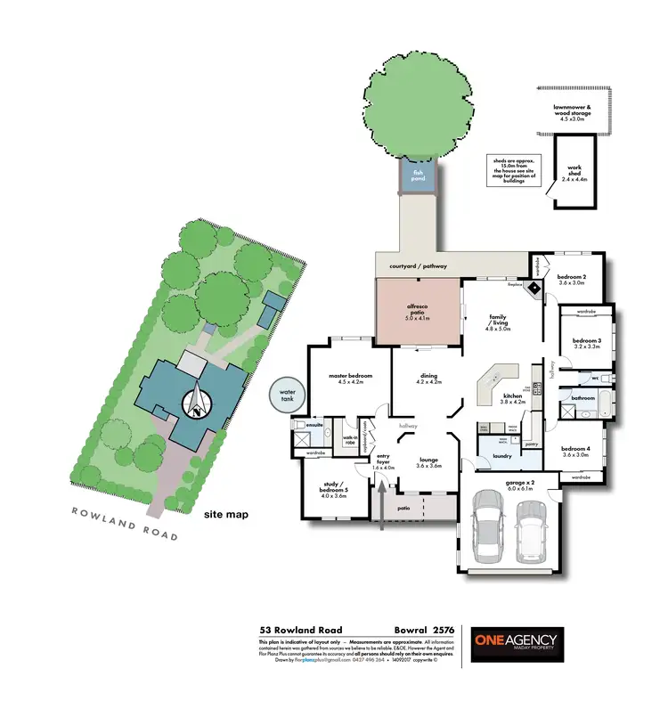 Floorplan of Homely house listing, 53 Rowland Road, Bowral NSW 2576