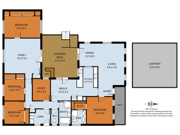 Floorplan of Homely house listing, 4 Cottesmore Court, Boronia VIC 3155
