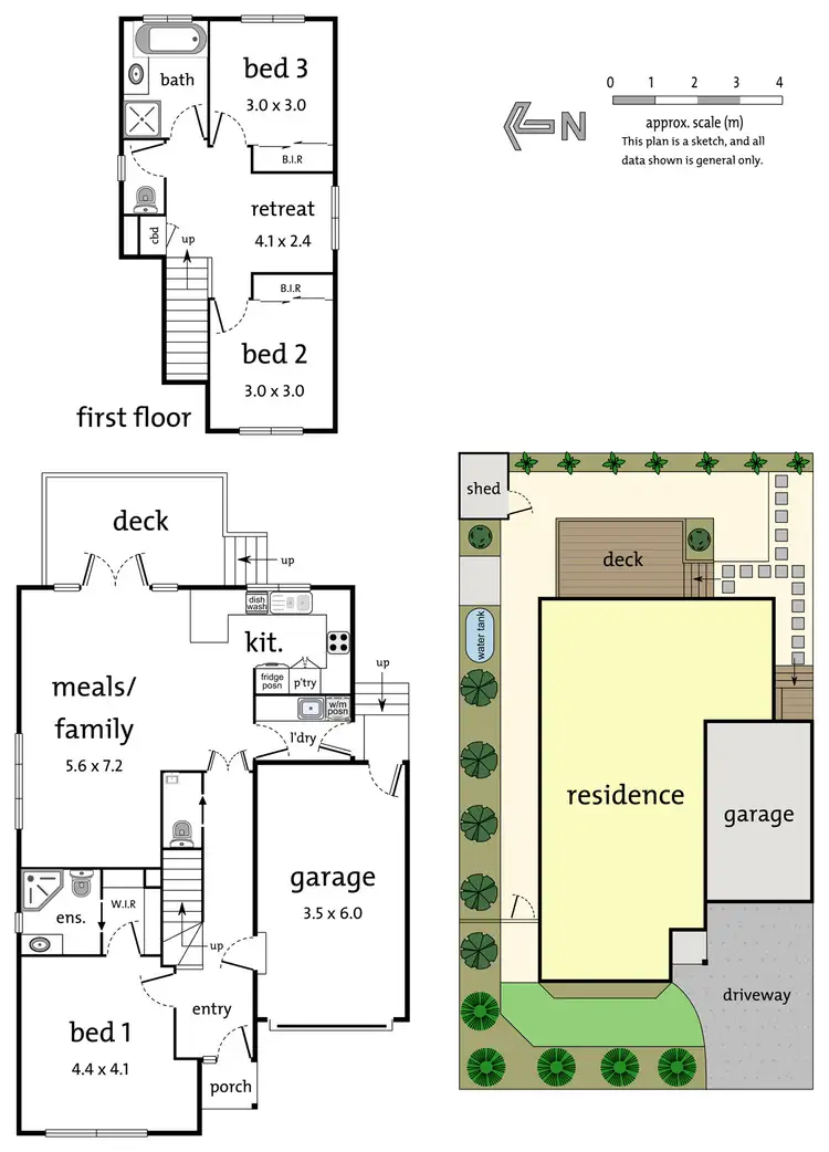 Floorplan of Homely townhouse listing, 21 Philip Street, Heathmont VIC 3135
