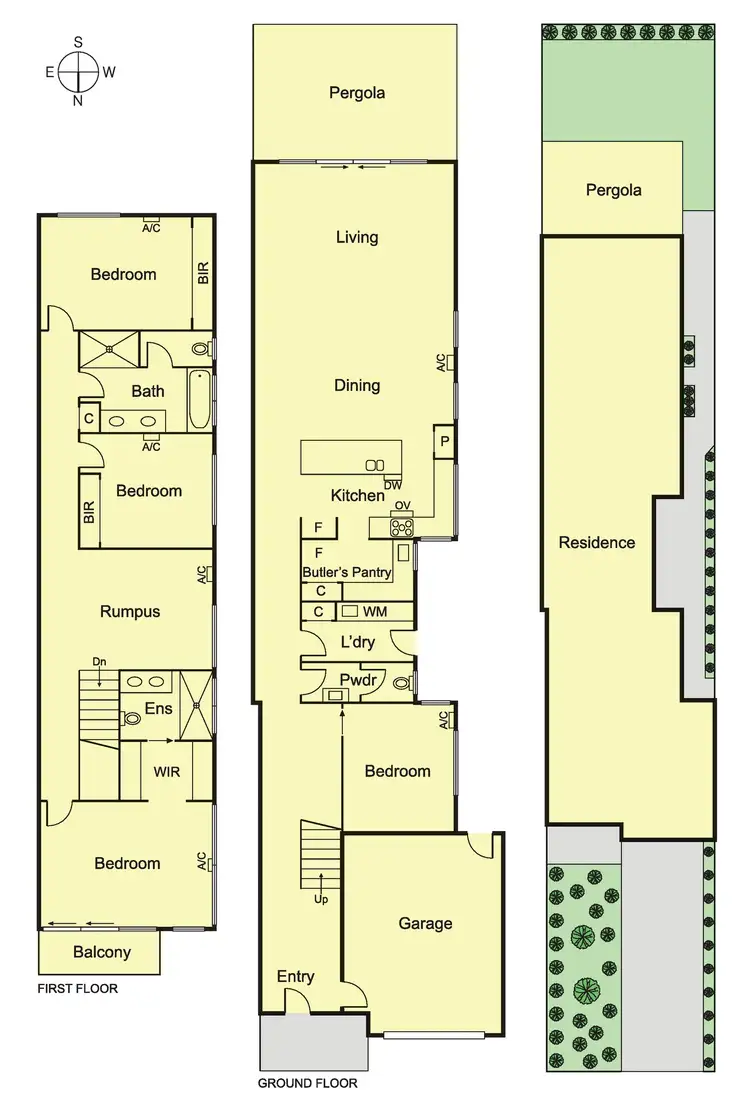 Floorplan of Homely townhouse listing, 19B Newstead Street, Caulfield VIC 3162
