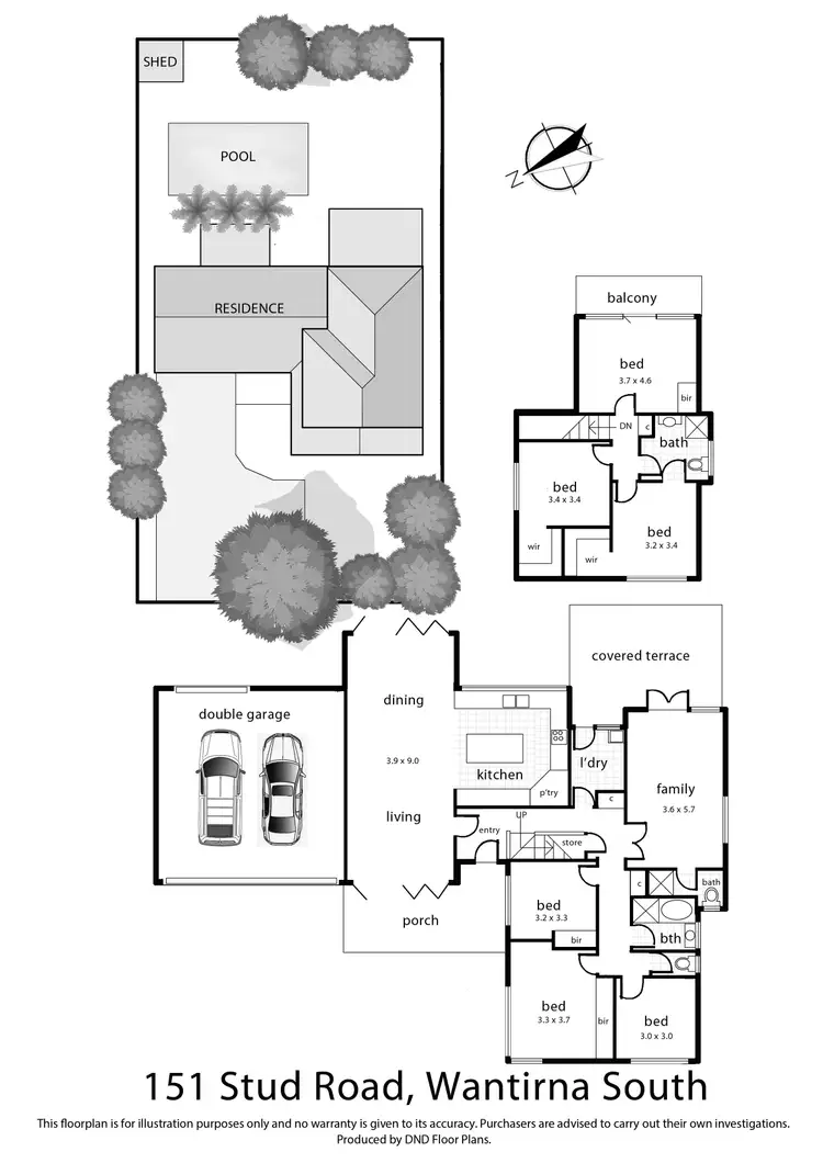 Floorplan of Homely house listing, 151 Stud Road, Wantirna South VIC 3152