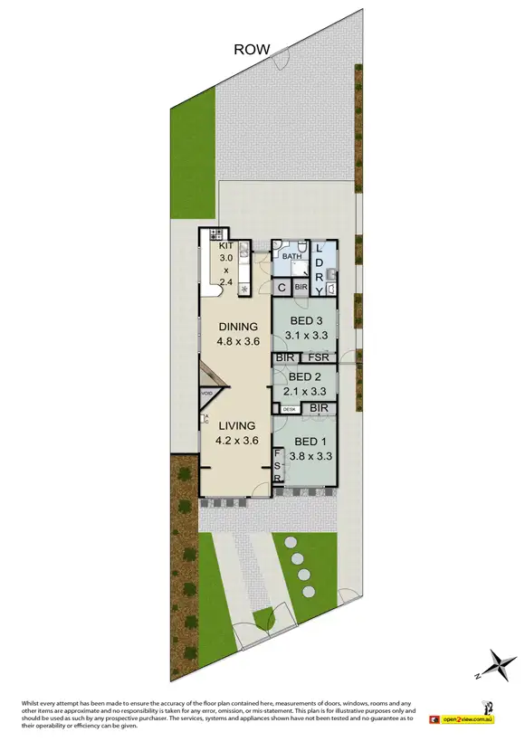 Floorplan of Homely house listing, 8 Richard Street, Williamstown VIC 3016