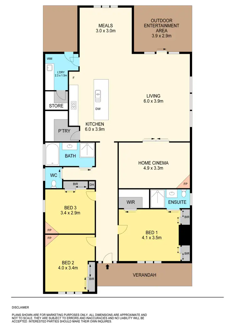 Floorplan of Homely house listing, 40 Dyte Parade, Ballarat East VIC 3350