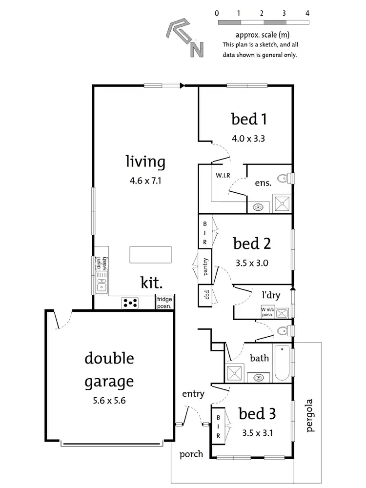 Floorplan of Homely house listing, 15 Westhorpe Crescent, Mernda VIC 3754
