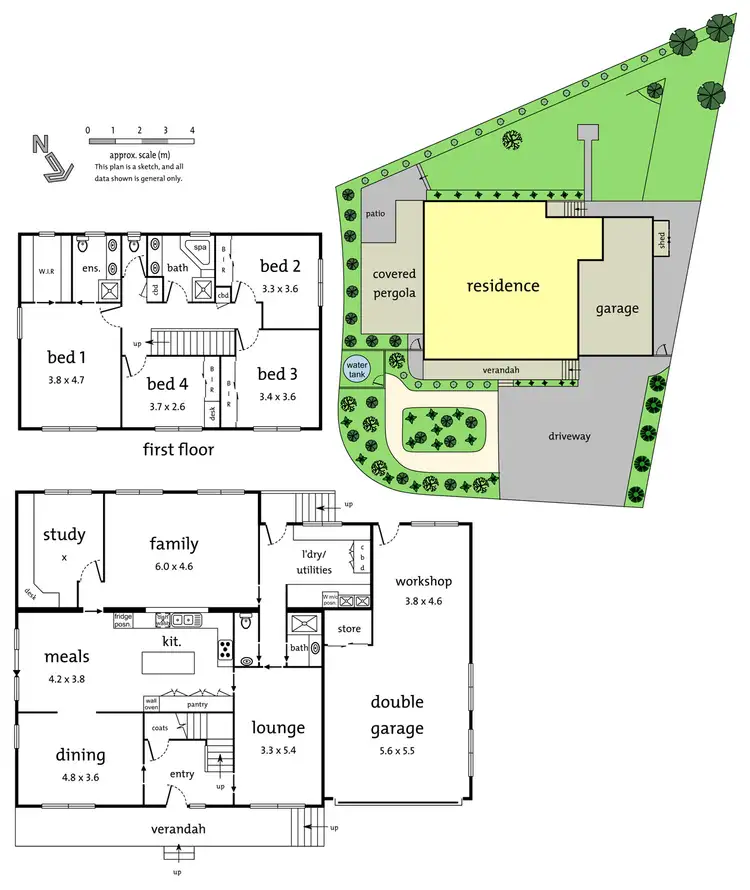 Floorplan of Homely house listing, 64 Tortice Drive, Ringwood North VIC 3134
