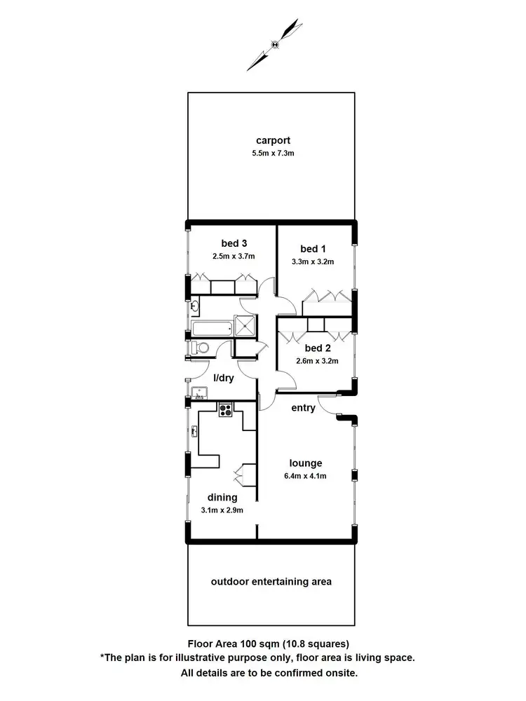 Floorplan of Homely house listing, 4 Laurel Grove, Belgrave VIC 3160