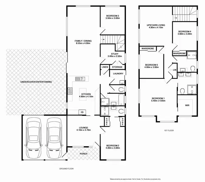 Floorplan of Homely house listing, 130 Carmichael Drive, West Hoxton NSW 2171