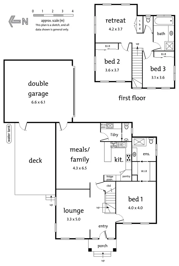 Floorplan of Homely townhouse listing, 71 Dublin Road, Ringwood East VIC 3135