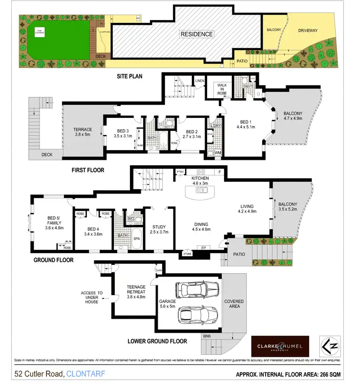 Floorplan of Homely house listing, 52 Cutler Road, Clontarf NSW 2093
