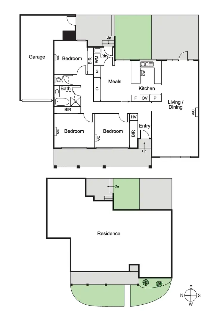 Floorplan of Homely villa listing, 2/8 Holloway Street, Ormond VIC 3204